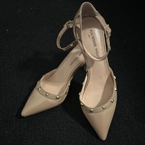 Sole Society Nude Studded Heels